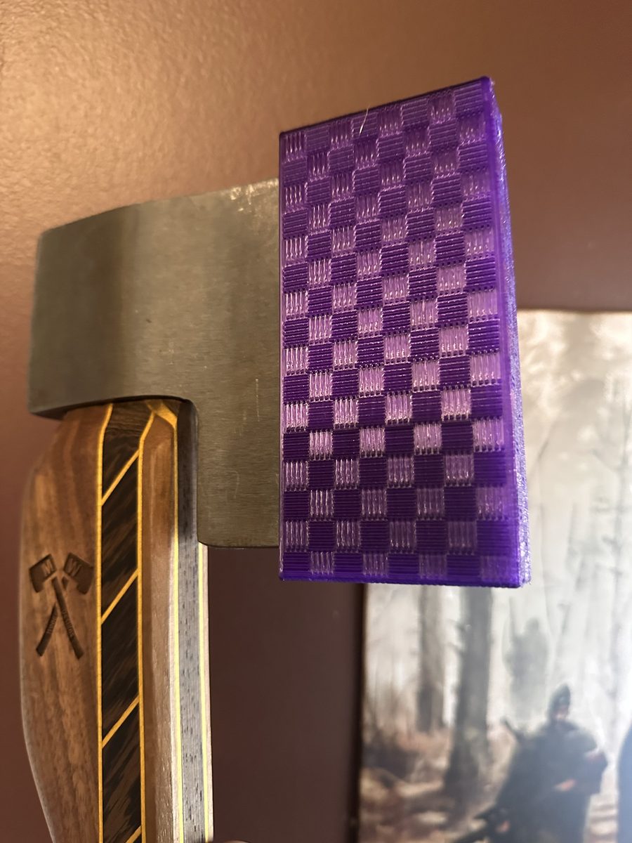 Standard big axe sheath on axe